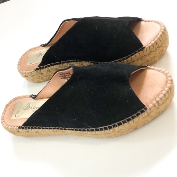 Giamo Rolling Platform Espadrilles Size 8 - Picture 5 of 6